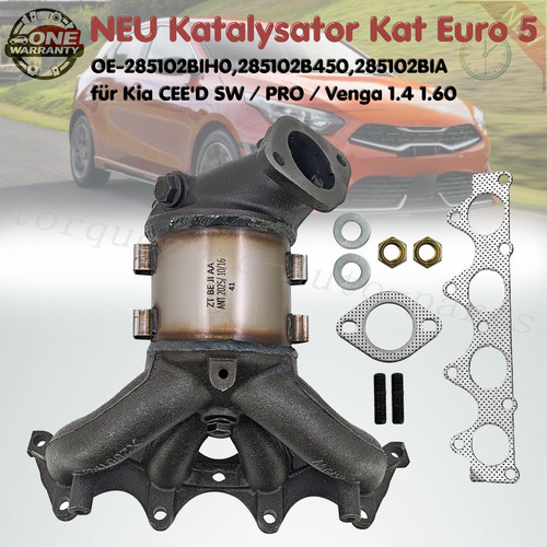 Neu katalysator kat - kat, kia