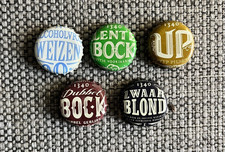 5 verschiedene Kronkorken - Niederlande - Bierbrauerei Brand - Bierbrouwerij 