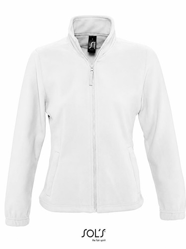 Damen fleecejacke north - fleecejacke, mit