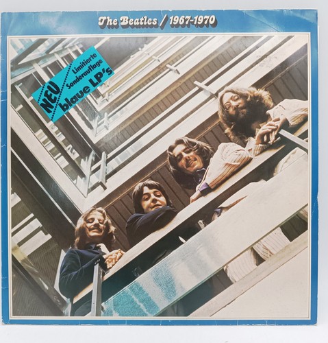 Vinyl beatles blaues - vinyl-lp,
