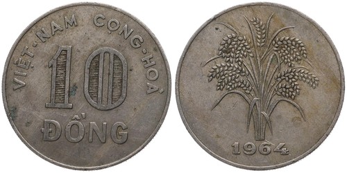 Vietnam dong 1964 - 10,