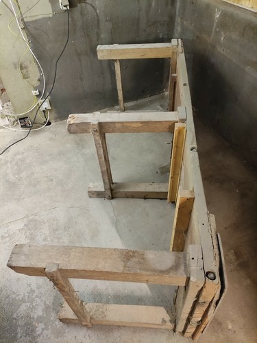Massive alte werkbank - massive,