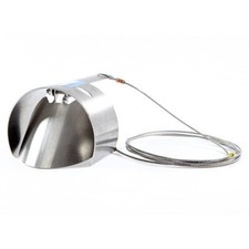 Ratflap Edelstahl Rattenschutz schnell 4" 100mm Ton oder Kunststoff Abflussrohr