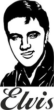 Elvis Presley Aufkleber