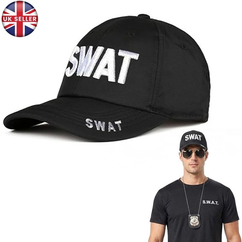 Swat bestickte baseballmütze - swat,
