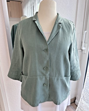 Vetono Leinenjacke salbei Gr