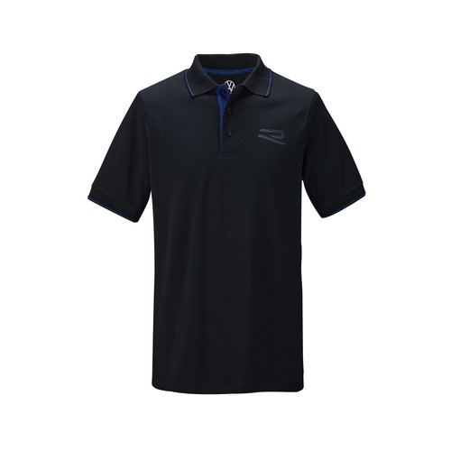 Herren polo shirt schwarz - polo, r