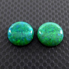 2Stück 8mm  lab Opal