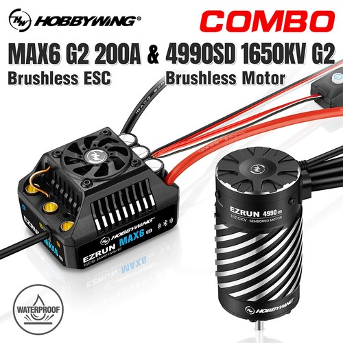 Hobbywing ezrun max6 esc - hobbywing,