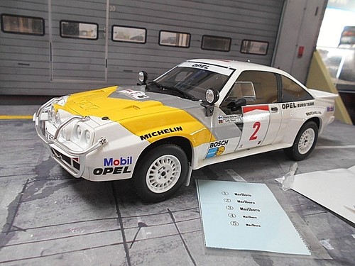 Opel manta 400 rallye safari - opel,