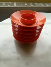 ROSTI Denmark mepal melamin Eierbecher 6 stapelbare Untersetzer