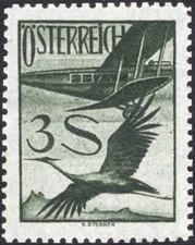 Österreich 485 P Flugpost