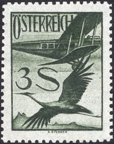 österreich 485 flugpost - 485, p