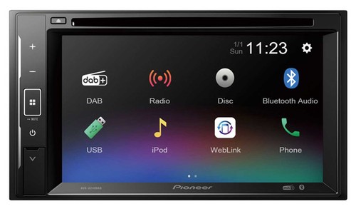 Pioneer avh a240dab - pioneer, doppel-din