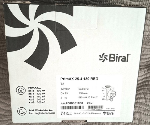 Biral primax 180 red - 25-4,
