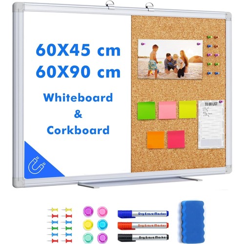 Whiteboard korktafel - whiteboard,