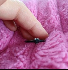 Pandora Ring Schwarz Herz