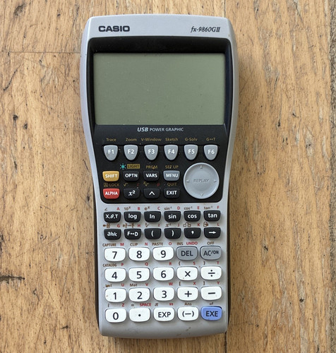 Casio 9860gii - casio, fx-9860gii
