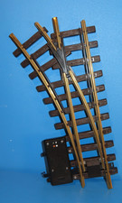 LGB  Elektrische Weiche  links 1210/ 1215   30° Radius 600 #8340
