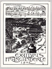 Exlibris Franc Anderle 1902