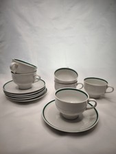 6x Kaffee Tassen Mit Teller