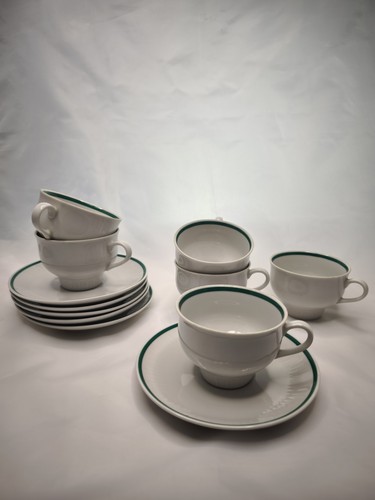 Kaffee tassen mit teller - 6x,