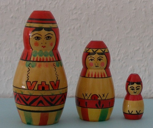 Russische matroschka - russische,