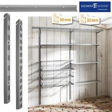 Element System EASY Hängeschiene RA 50|32 Wand Schiene 2-reihig für Regal Träger