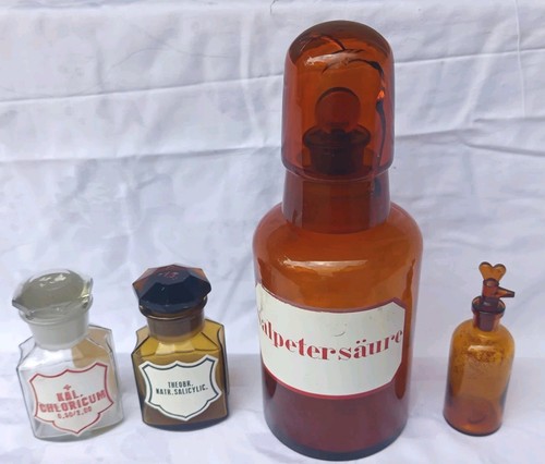 Antike apothekerflaschen - antike,