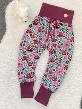 ♥ Warme Pumphose Baggy Pants (Alpenfleece) ♥ Gr. 98/104 NEU Handmade*Pilze*