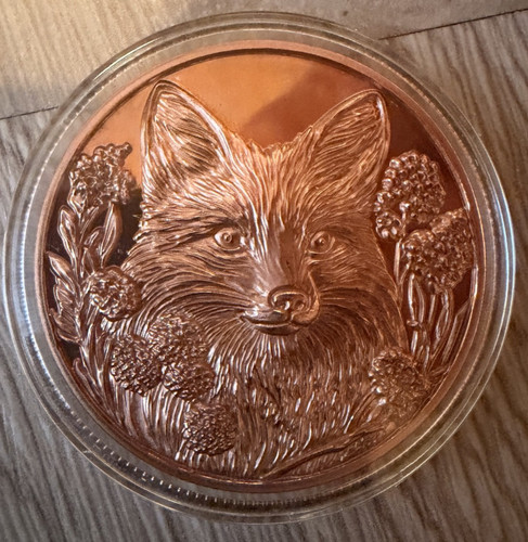 Kupfermünze fuchs 999 - 1,