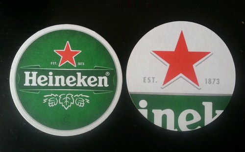 Bierdeckel berlin heineken - bierdeckel,