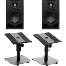 ADAM Audio A7V Studiomonitor Tischstativ Set | Neu