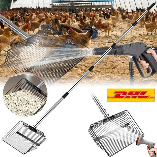 Metall hühnerkotschaufel 30cm - hühnerkotschaufel,