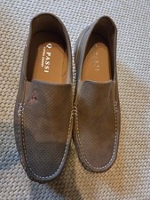 Herren Schuhe Slipper Hellbraun Gr. 44