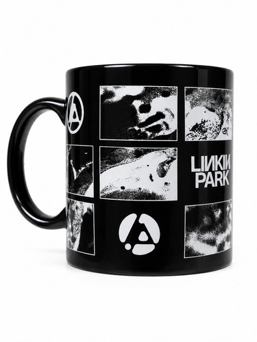 Linkin park tasse schwarz - schwarz, band