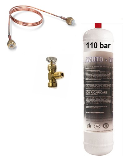 Stickstoff set mit wasserhahn - set,