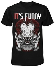 IT is funny Herren Horror Clown T-Shirt | ES | Fun Shirt | Horror-Fan | Film
