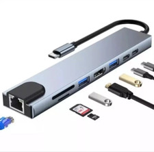 USB-C Hub 8-IN-1 Adapter 4K