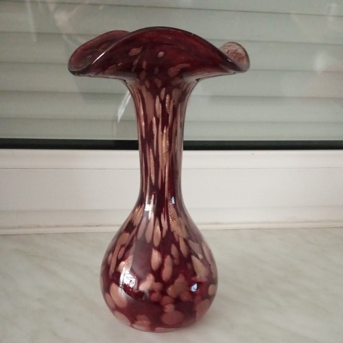 Vintage glasvase murano vase - glasvase,