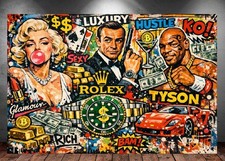 LEINWAND BILD ER XXL ABSTRAKT