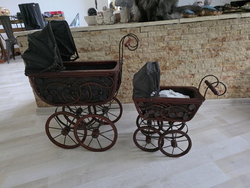 Puppenwagen vintage stil - puppenwagen, vintage-stil
