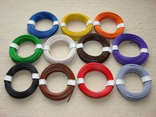 (0,18 €/m ) 10m Litze Kupferlitze Schaltlitze Kabel 0,14 mm² ( 18 X 0,10 mm )