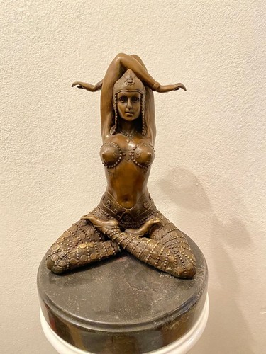 Bronze skulptur tänzerin - skulptur,