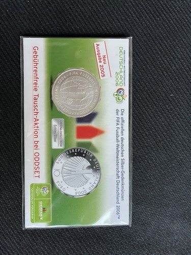 Euro silbermünze 2005 - 10,