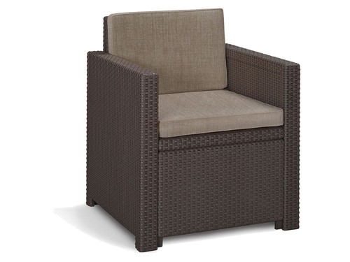 Allibert sessel monaco braun - monaco,,