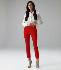 Minx Nise Slimfit cropped Pants Hose Stretch 36 Rot 