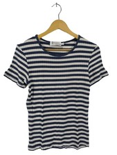 TIF-TIFFY Ringelshirt Damen Shirt Gr. DE 40 blau-wollweiß Casual-Look