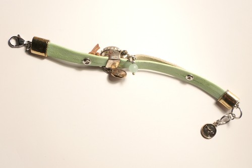 Exoal armband leder türkis - exoal,