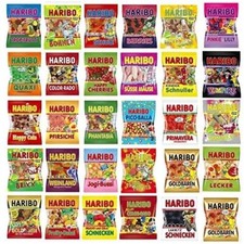 Haribo 4 kg Fruchtgummi Lakritz Mischpaket | verschiedene Sorten 160- 175g Tüten